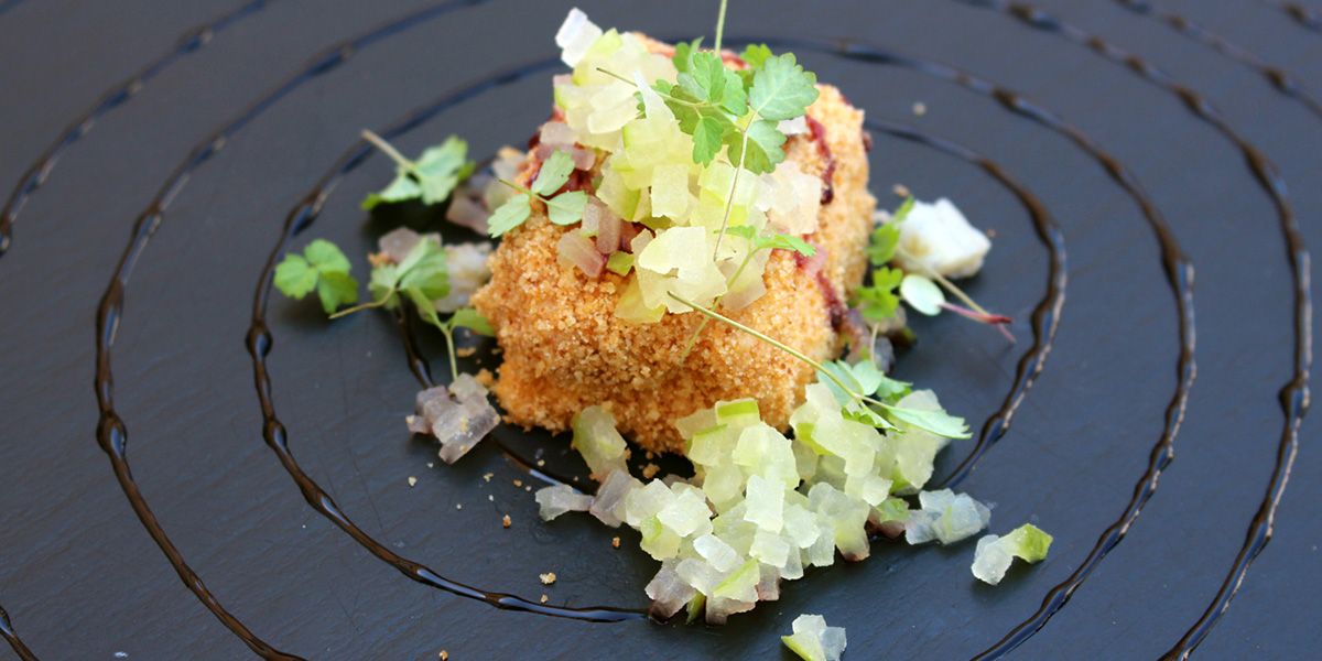 Entrante del menú de Baeza&Rufete