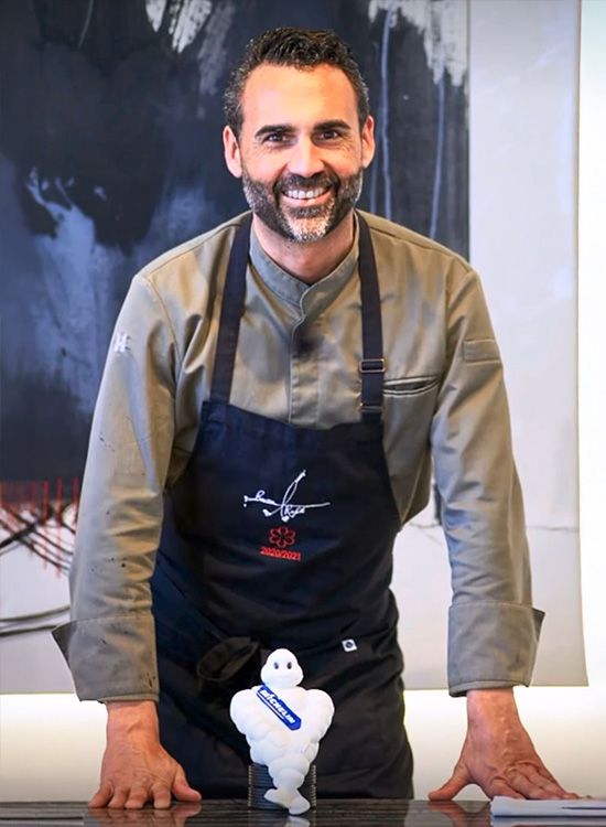 JOAQUÍN BAEZA Chef de Baeza&Rufete con estrella Michelin