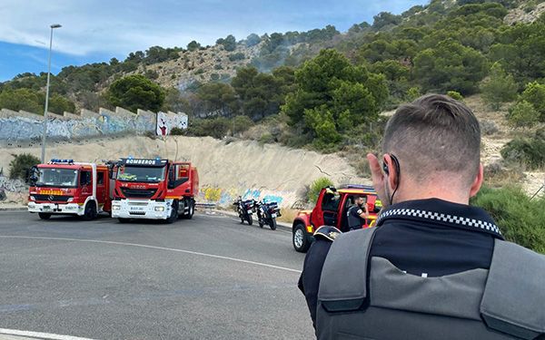 Más de veinte incendios en la Serra Grossa